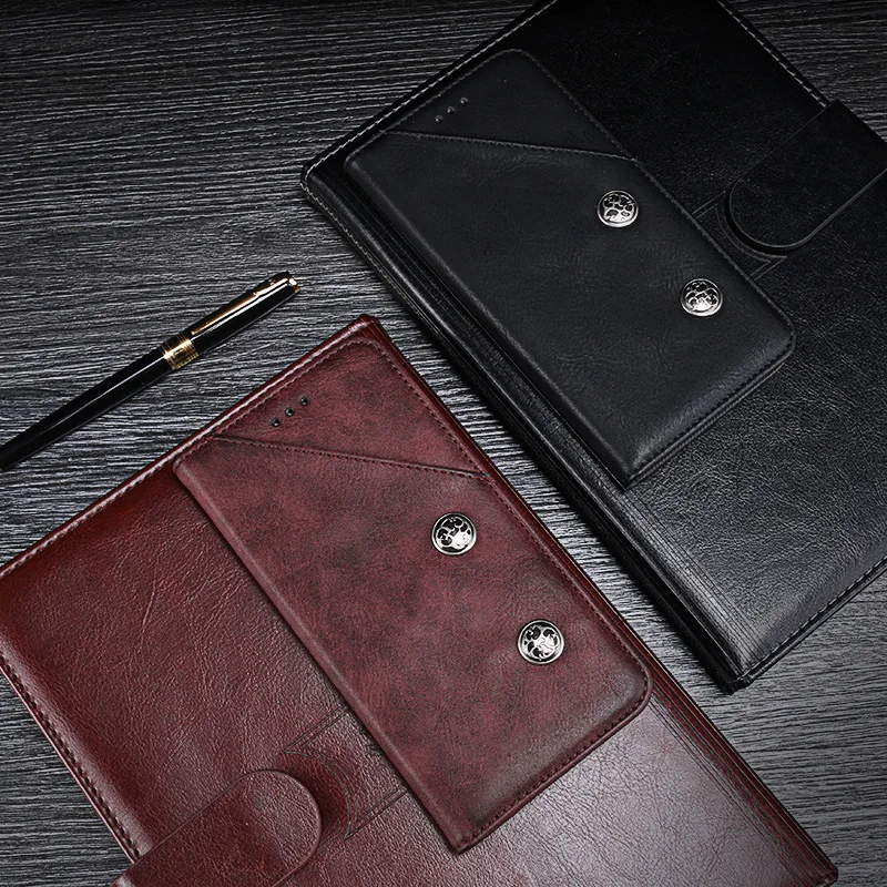 ITien бизнес Премиум кожаный защитный резиновый чехол для телефона Vivo V15 Pro Y91i TPU