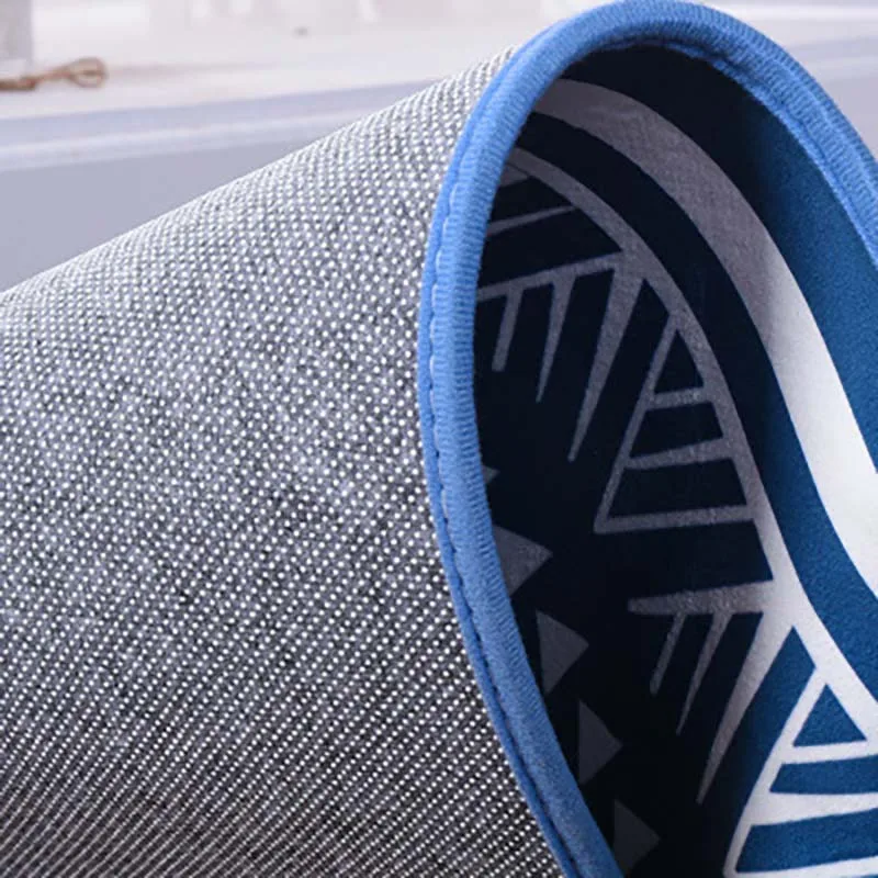 

New Geometric Creative Kitchen Mat Anti-slip Waterproof Bathroom Carpet Home Entrance Doormat Absorbent Living Room Floor Mats