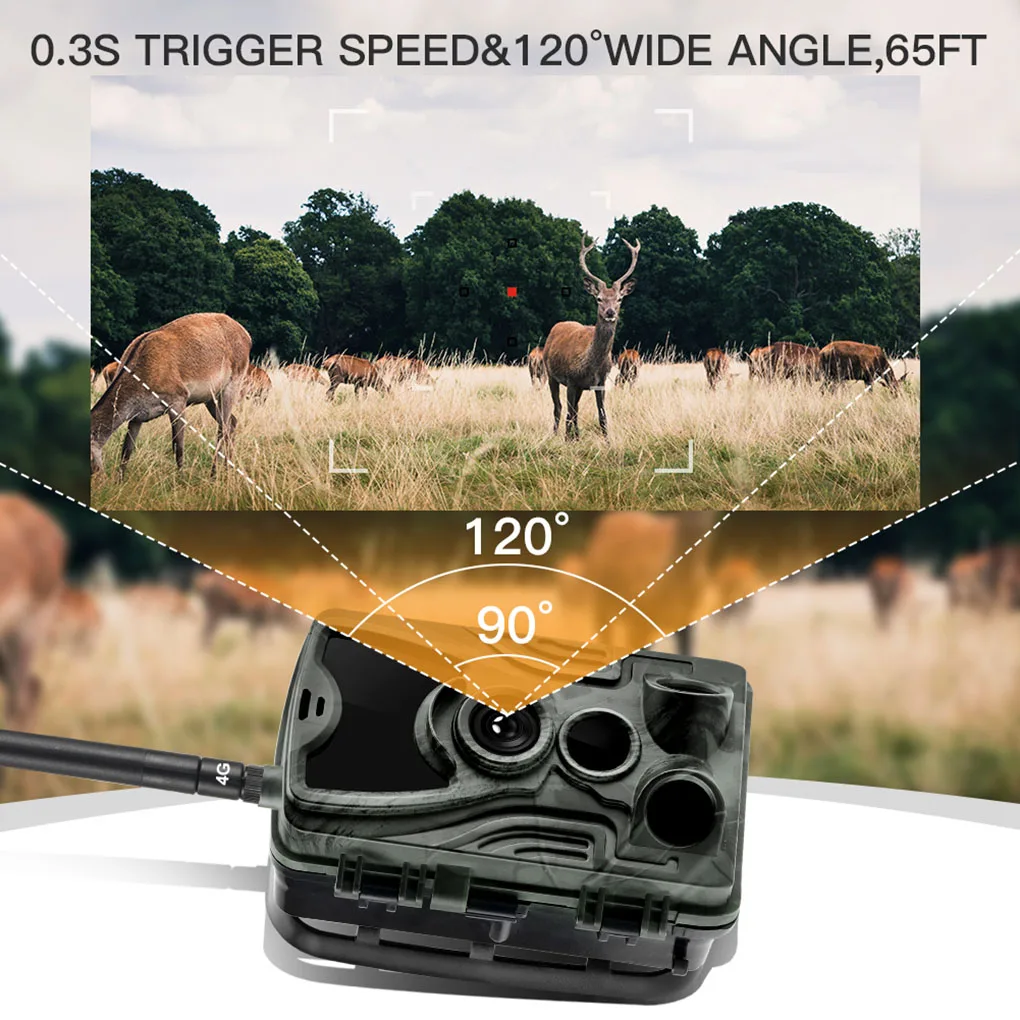 

20MP 1080P HC-801A Trail Camera Night Vision IR Filter Motion Detection Wildlife Hunting Cameras Photo Traps Track
