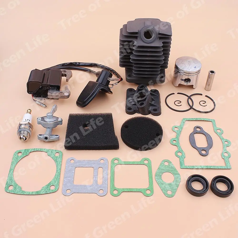 Комплект катушек зажигания поршня цилиндра 40 мм для Robin NB411 EC04 CG411 элемент