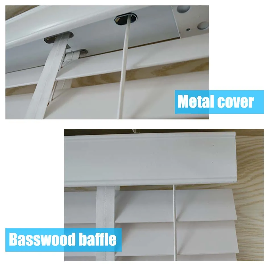 Деревянные жалюзи для окон на заказ из настоящей древесины с резьбой