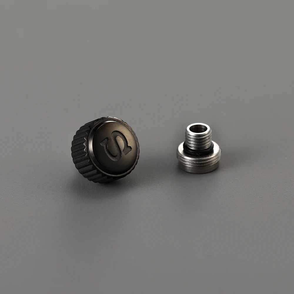 Мод для самостоятельной сборки серебристые черные золотые часы SKX007 корона