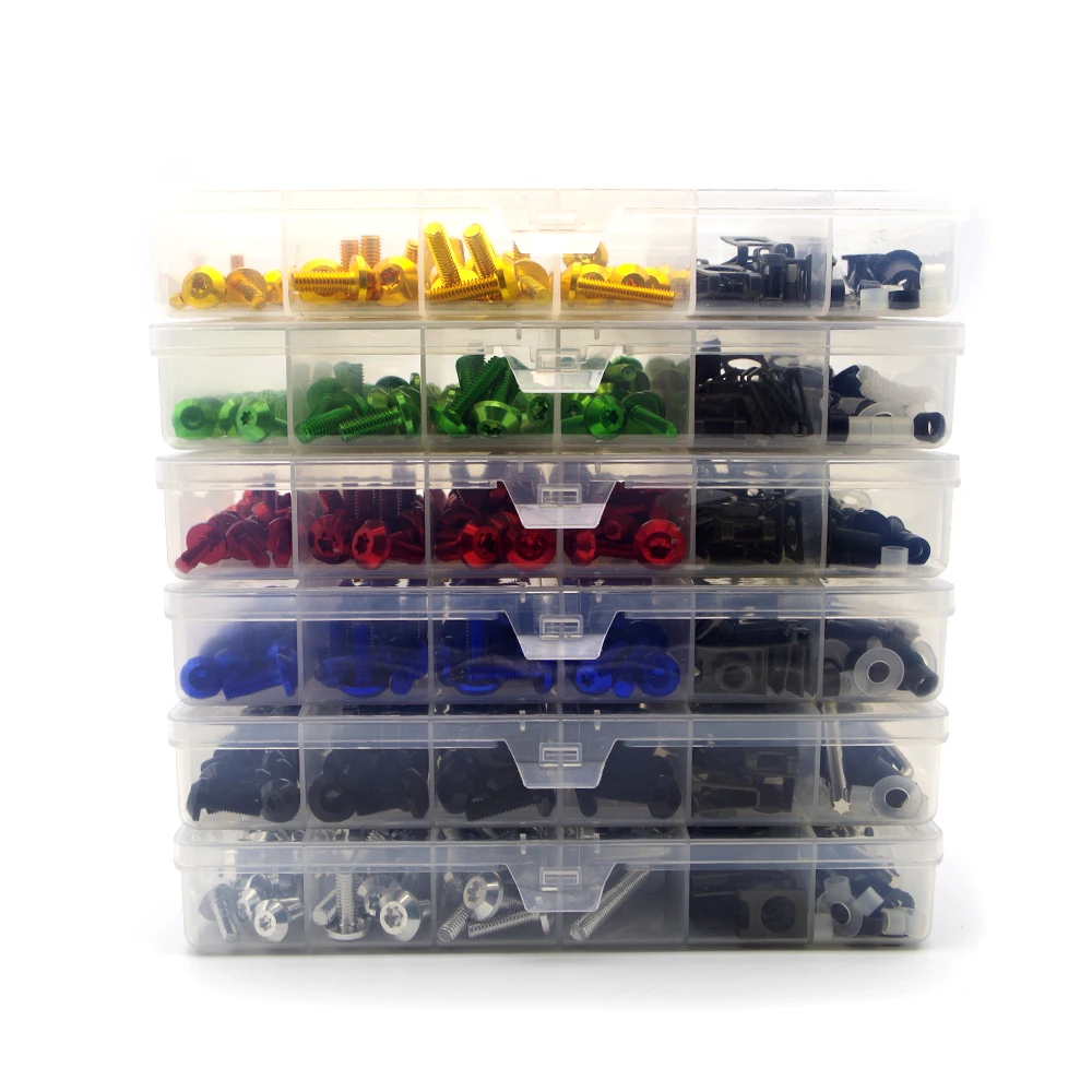 Набор винтов для мотоцикла коробка с винтами гайки инструмент ремонта aprilia sx 50 bmw