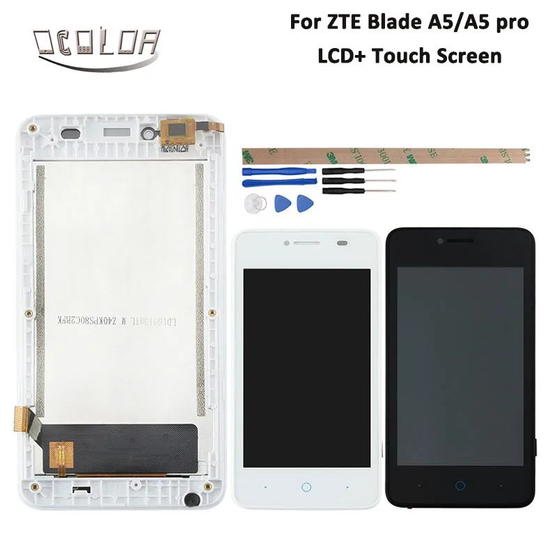 Ocolor для zte Blade A5 pro ЖК дисплей и сенсорный экран дигитайзер с инструментами клеем +