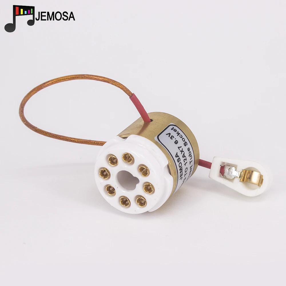 1 шт. 6F8G 6C8G до 12AX7 12AU7 12AT7 ECC81 ECC82 ECC83 7025 CV4003 6 3 V DIY фотоусилитель конвертирует адаптер