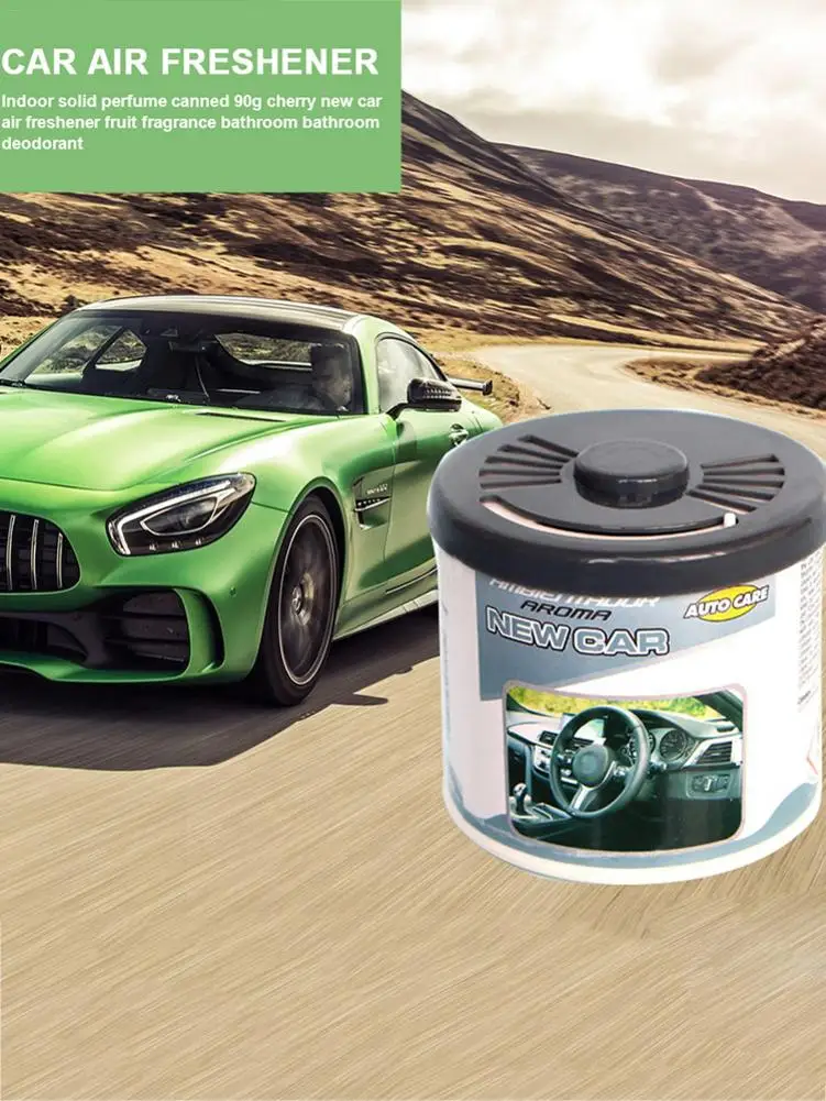 Закрытый твердый парфюм консервированный 90 г вишня новый автомобильный