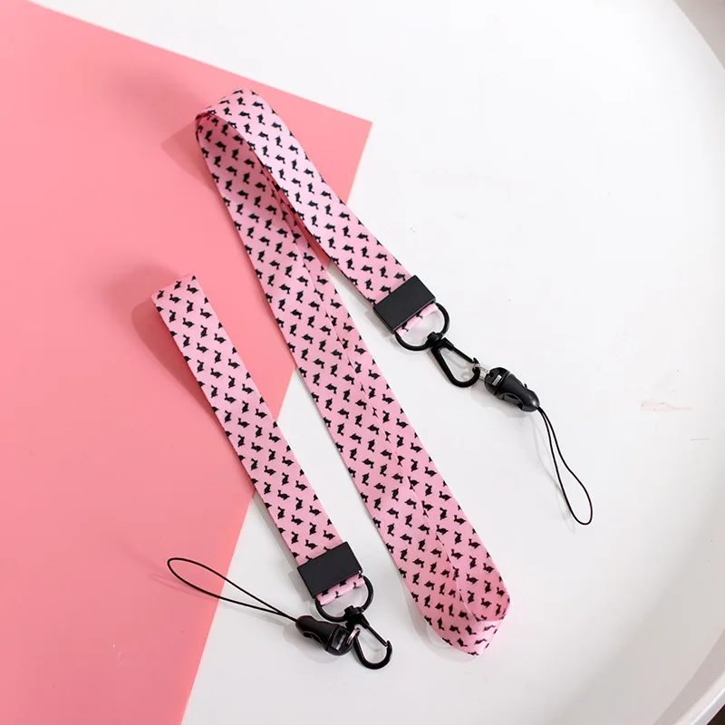 Градиентный Радужный шейный ремешок Ремешки для ID карты идентификационной Карты