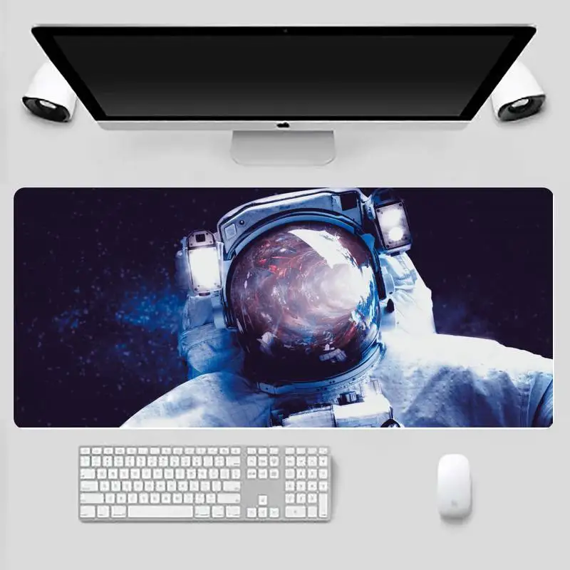 

astronaut Rubber Mouse Durable Desktop Mousepad X XL XXL Non-slip Cushion Thickness 2mm LockEdge equal LE
