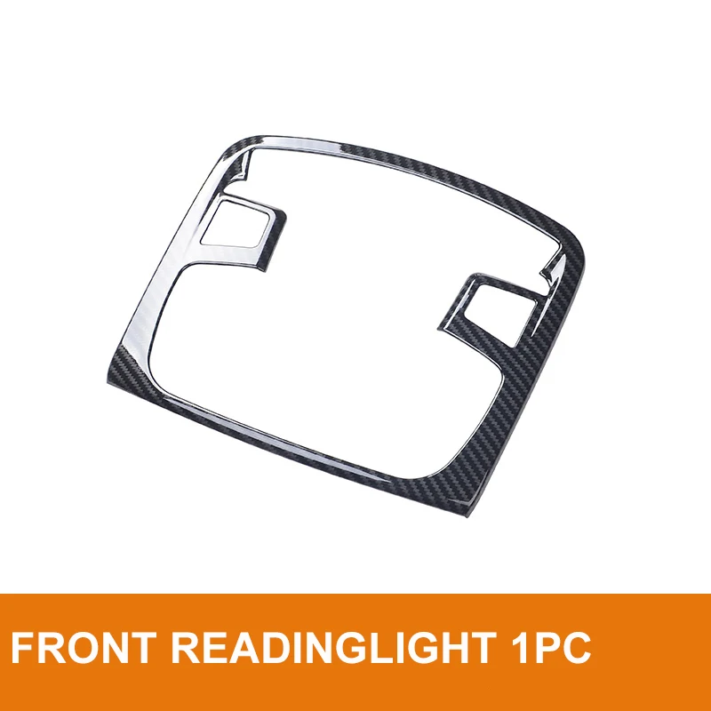 FRONT READINGLIGHT Украшение интерьера автомобильные аксессуары АБС пластик углеродное волокно украшение интерьера для ford everest - Цвет: FRONT READINGLIGHT