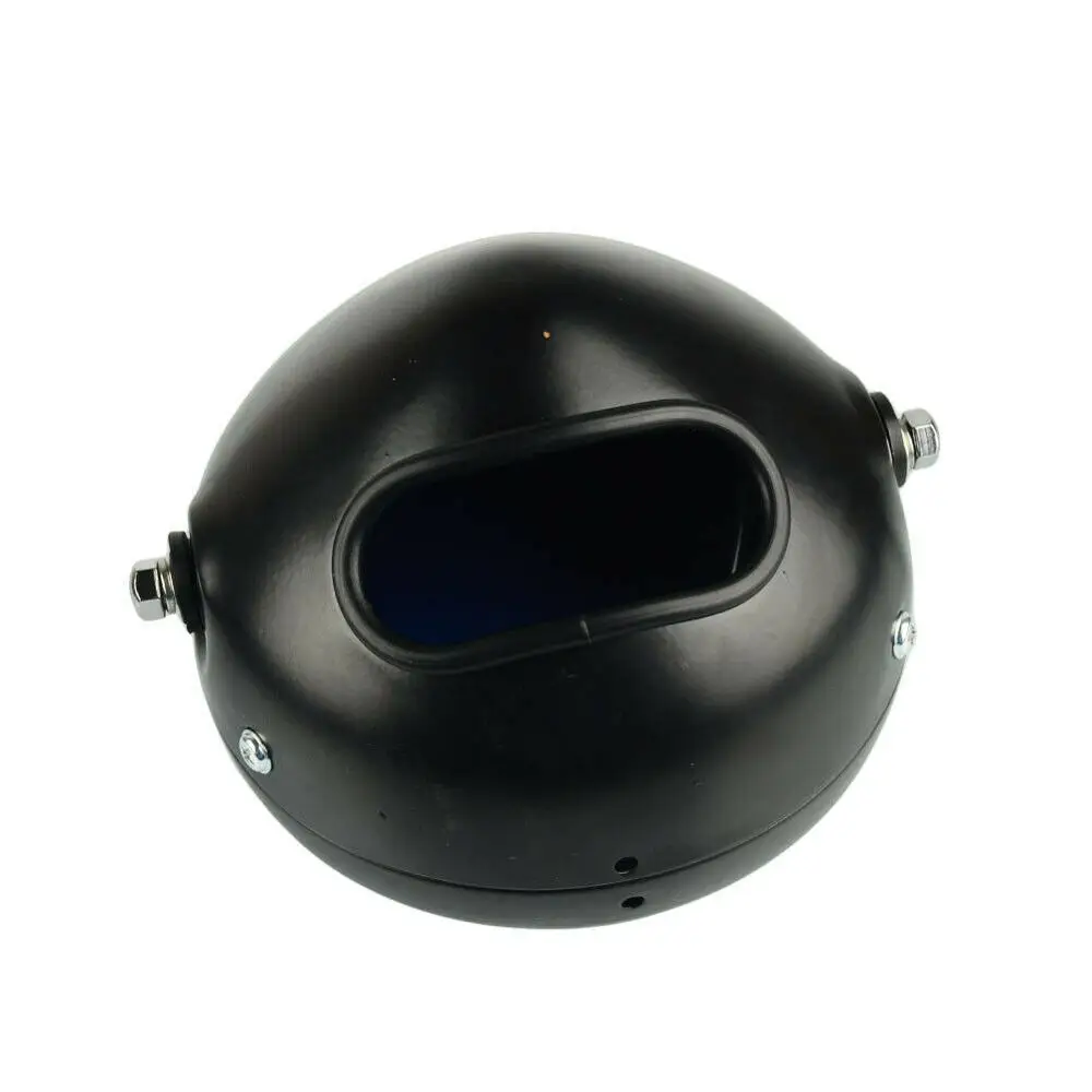 6.5&quot Motorcycle LED Headlight HeadLamp Bulb With Angel Ring Bracket 28mm-36mm for Harley Sportster Cafe Racer Bobber |