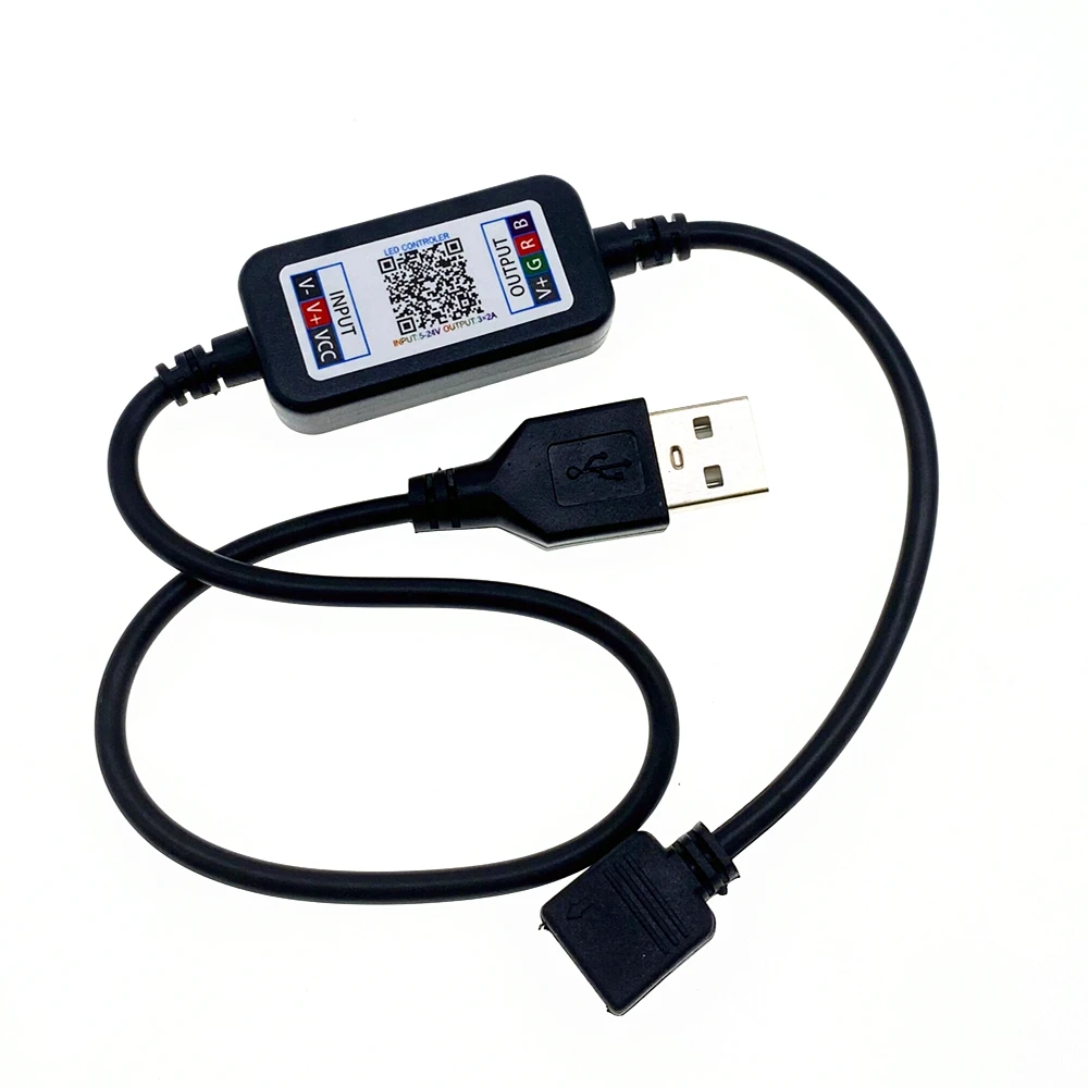 Контроллер RGB для светодиодных лент музыкальный контроллер APP Bluetooth 5050