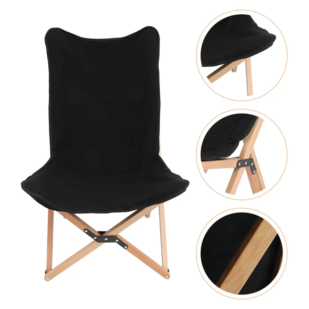 

1pc Portable Folding Beach Chair Beach Rest Chair Outdoor Activity Chair