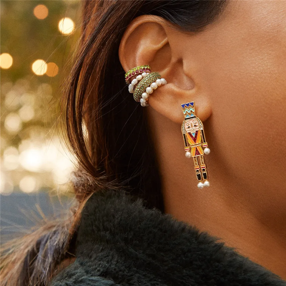 Женские серьги AOTEMAN уникального дизайна забавные Новое поступление 2020 модные