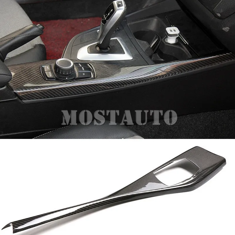 Консоль мультимедийная из углеродного волокна для BMW 1 серии F20 F21 2012 2019 шт.|Лепнина