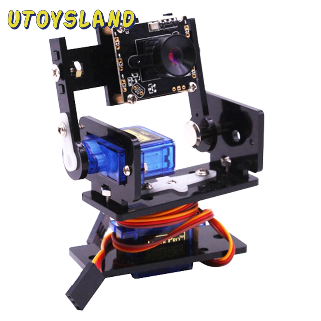 Модуль камеры Smart Vision Sensor Pan-Tilt Kit с 2 микросервоприводами Robot HD Camera для Raspberry Pi-Camera PTZ