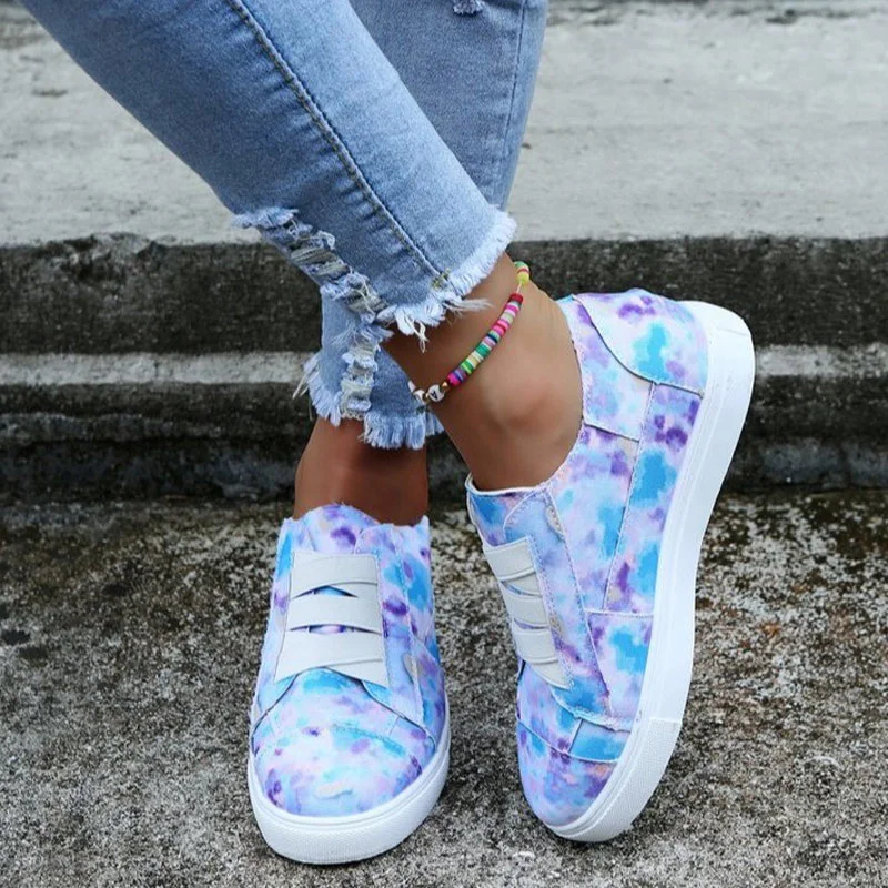 

2021 Fashion Woman's Canvas Lace Up Platform Thick Bottom Ladies Vulcanized Women Spring Casual Breathable Shoes Mixed Color Hot