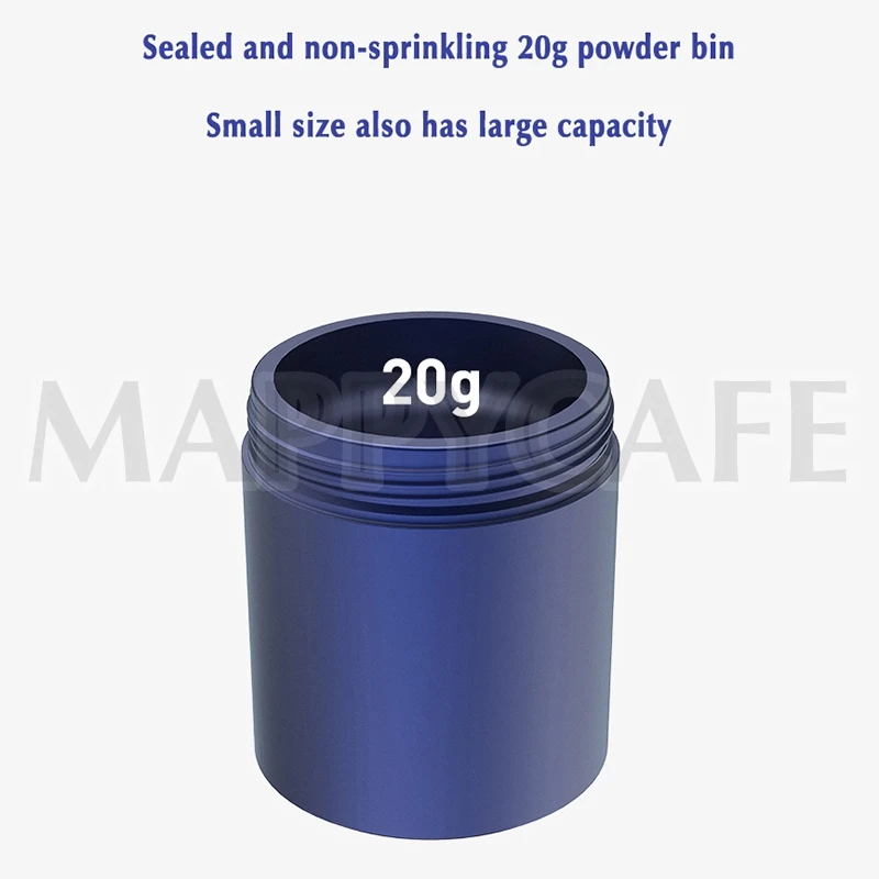 

YANG & XIONG Portable Coffee Labor-Saving Washable Steel Core 16-Dot Adjustable 20G Capacity Manual Bean Grinder