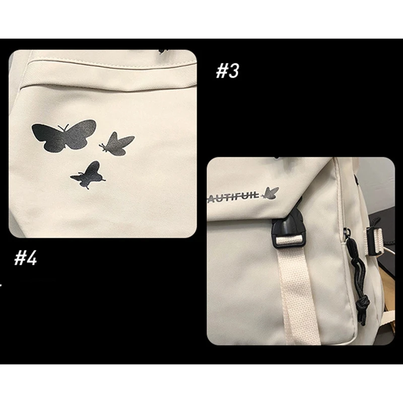 

Schoolbag Female Harajuku High School College Student Backpack Male Versatile Large-Capacity Computer Backpack