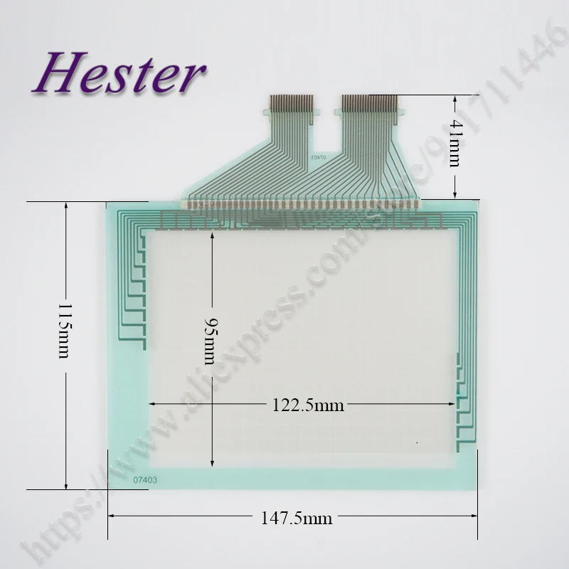 Сенсорный экран Экран аналогово-цифровой преобразователь для NS5-SQ10-V2 NS5-MQ01-V2