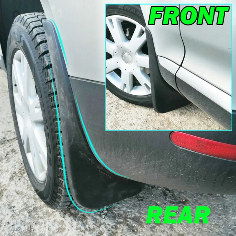 Брызговики для VW Touareg 1 Mk1 2004 2005 2006 2007 2008 2009 2010 4 шт./компл.