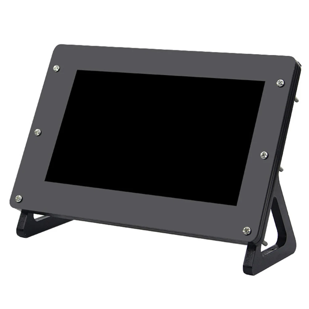 

7inch Acrylic Frame Monitor Accessories With Screws Holder Desktop LCD Display Protective Touch Screen Case