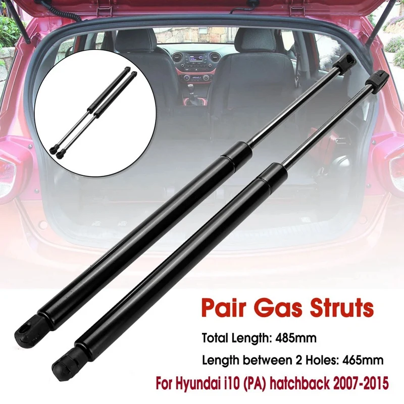 

2Pcs Car Rear Tailgate Boot Gas Spring Struts Prop Lift Support for HYUNDAI I10 (PA) Hatchback 2007-2015 GSHI0515-A