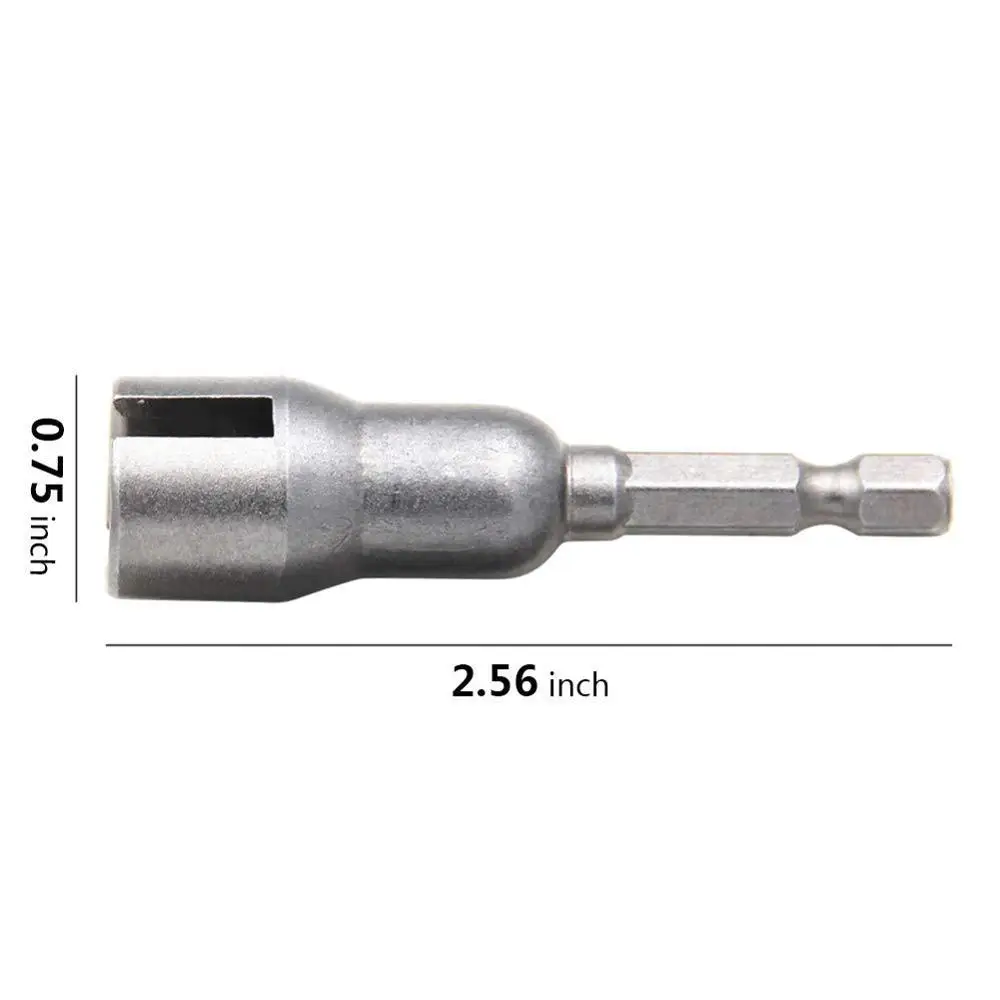 

65mm Hex Shank Wing Nut Driver Drill Bit Socket Wrench Tool Professional Accessories Power Drill Adapter For Panel Nuts Screws