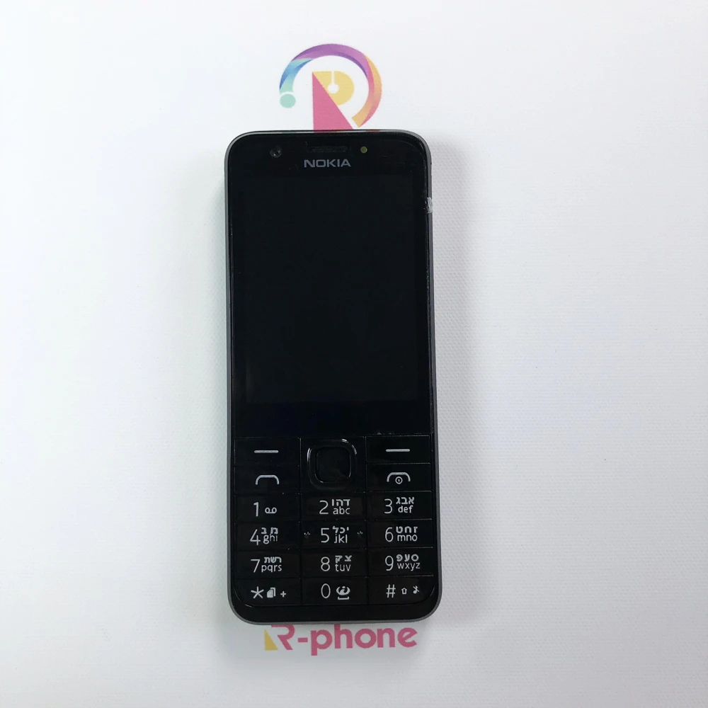NOKIA 230 Восстановленный мобильный телефон с одной двойной Sim версией GSM и иврит