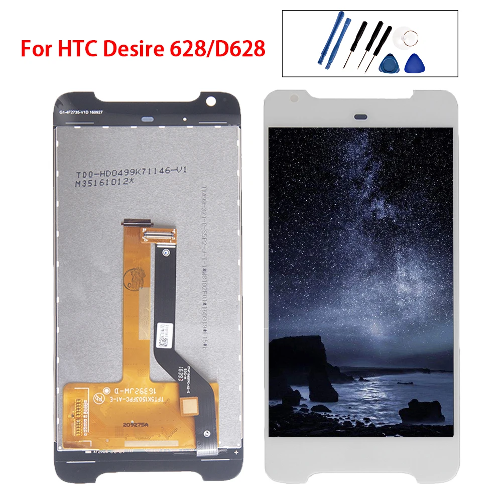 100% протестированный Новый 5 0 &quotдля HTC Desire 628 ЖК дисплей кодирующий