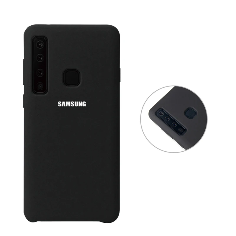 Чехол для телефона Samsung Galaxy A7 A5 A3 2017 жидкий силикон мягкая поверхность защитная