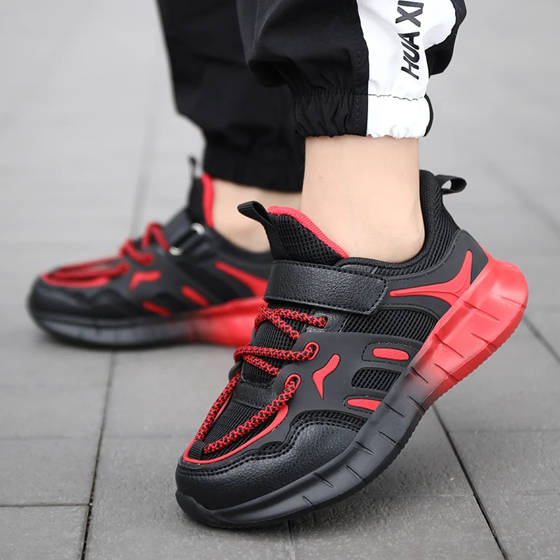 Jackshibo Kids Shoes Anti-slip Soft Rubber Bottom Baby Sneaker Casual Flat Sneakers Children Kid Girls Boys Sports | Детская одежда и