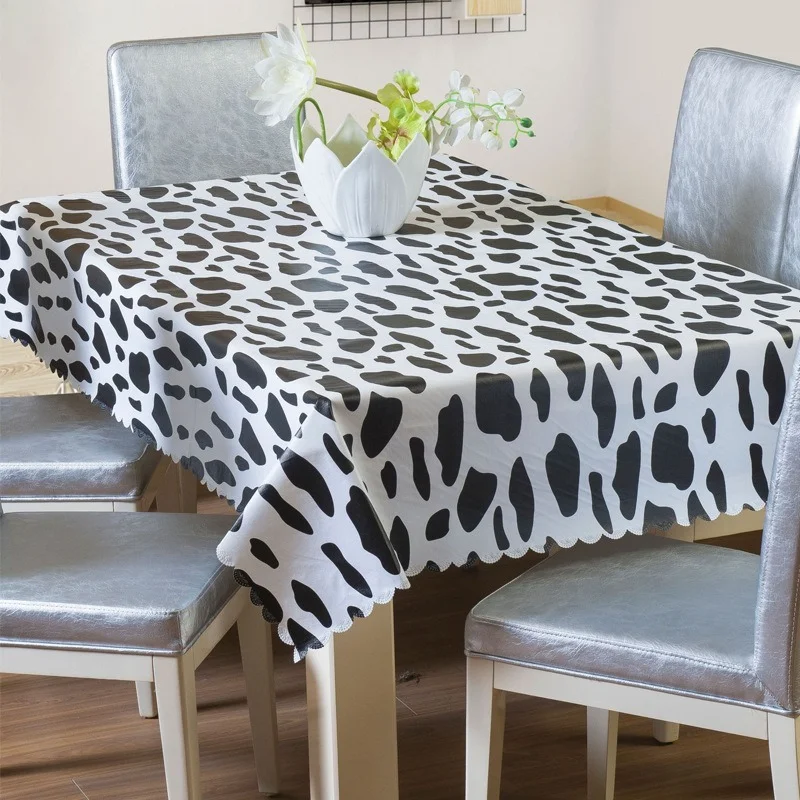 

Table Cloth PVC Rectangular Table Cover Desk Cover Tablecloth Table Cloths Waterproof Stain Tablecloths Oilcloth