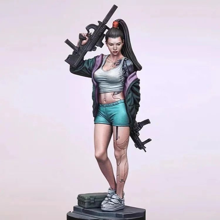 

1/24 Resin Figure Model kits GIRL Figures Unassambled Unpainted S166