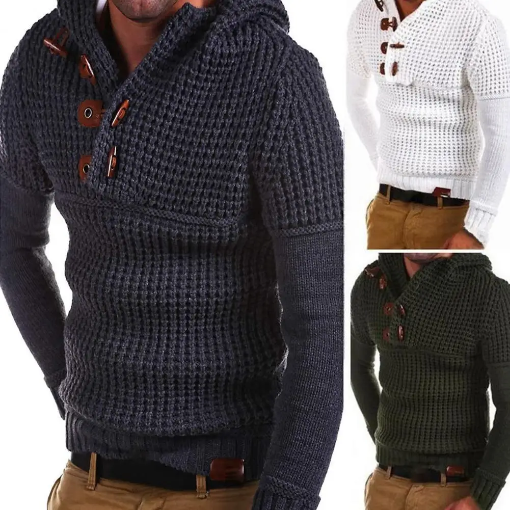 

Sweater Jumper Slim Fit Nylon Solid Color Classic Hoodies Trendy Pullover Sweater Jumper Pullover Sweaters for Winter