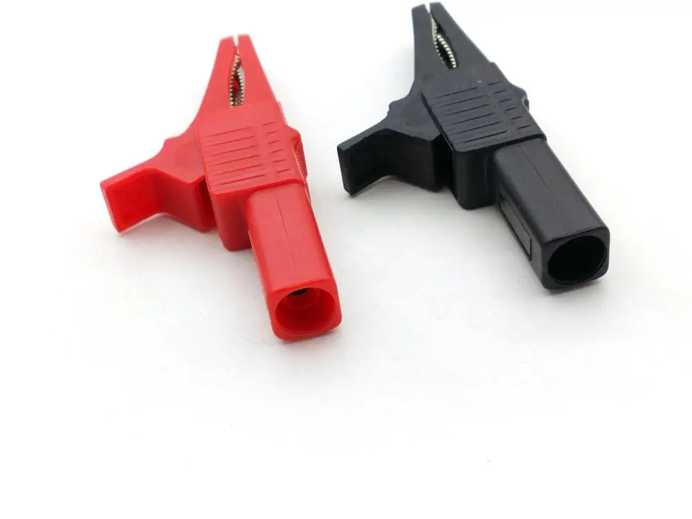 Тестовый зонд с зажимом типа крокодил на Банановый штекер 50 шт. 32 А 1000 в|clip alligator|clip