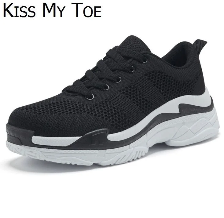 2019 весенние модные повседневные сетчатые дышащие кроссовки для пожилых женщин