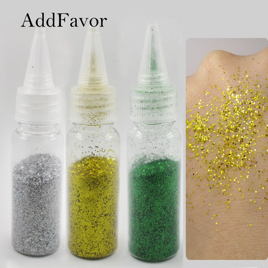 Bittb 1 бутылка блеск для ногтей порошок серебро золото Блестящие Блестки хлопья DIY