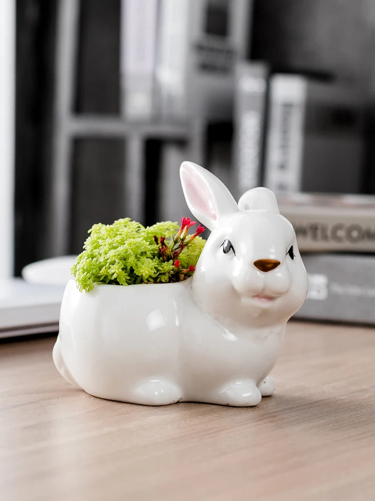 Цветочный горшок в скандинавском стиле креативный мясистый микро ландшафтный