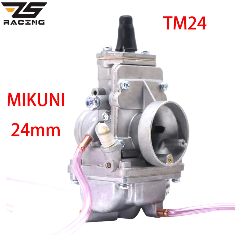 ZS Racing MIKUNI TM24 24 мм мотоциклетный карбюратор для YAMAHA HONDA KTM KAWASAKI 2T/4T 125 150cc