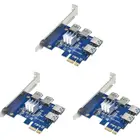 Адаптер PCI-E-USB, 4 порта, PCI-E X1 на USB 3,0