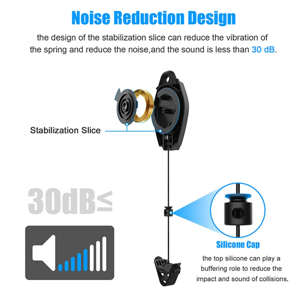 

High Quality Retractable VR Cables Management System Pull Wire Hook for VR Accessories