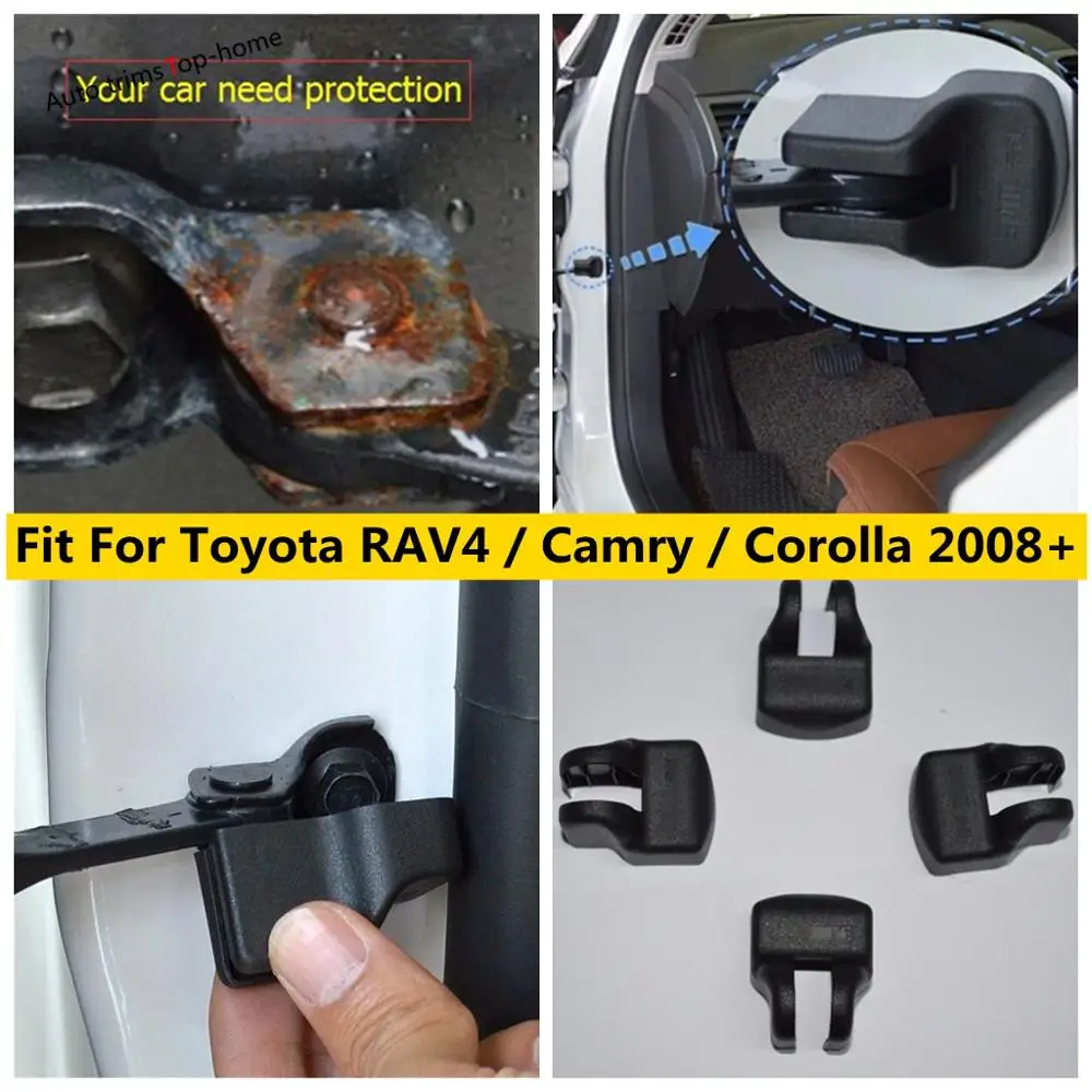 Yimaautotrims для Toyota RAV4 / Camry Corolla 2008 2021 рычаг двери автомобиля стоп сигнал ржавчина