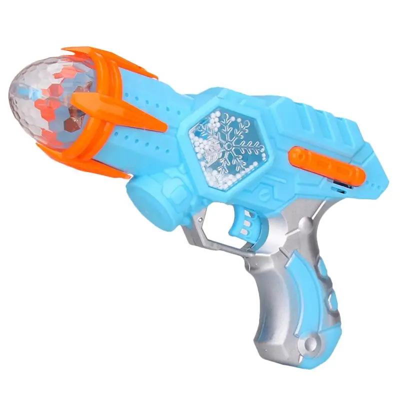 Проектор игрушка музыка звук светильник вращающаяся Снежинка проекция стрельба игрушка|Игрушечное оружие|