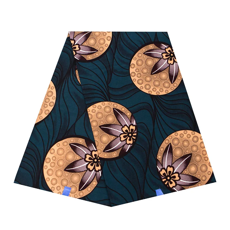Африканская ткань с принтом воска из полиэстера Анкары новинка настоящая