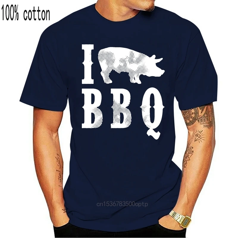 Футболки с индивидуальным принтом модные футболки надписью I Love Heart свинья