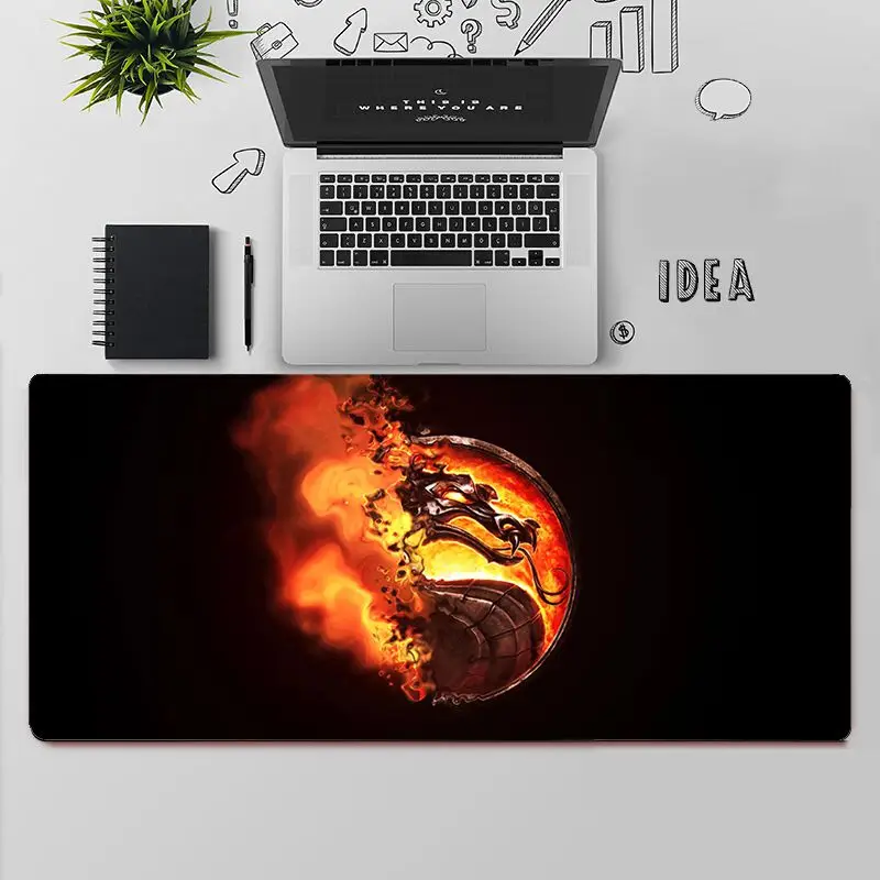 

YNDFCNB Top Quality Mortal Kombat Gamer Speed Mice Retail Small Rubber Mousepad Free Shipping Large Mouse Pad Keyboards Mat