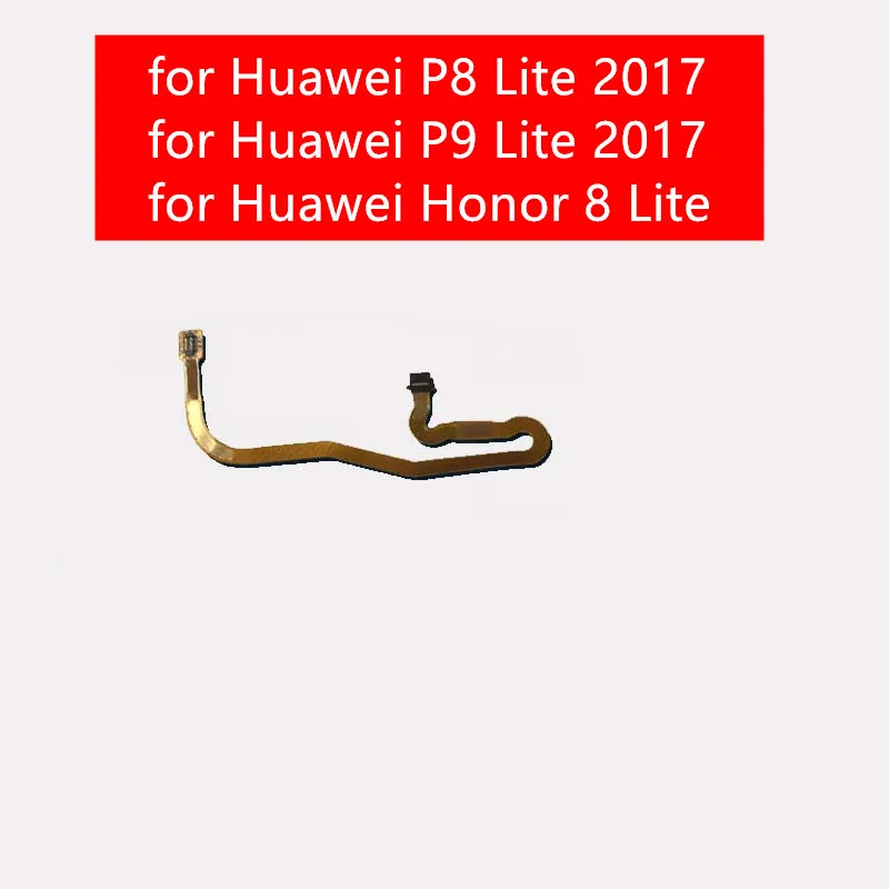 Для Huawei P8 Lite 2017/ P9 Honor 8 сканер отпечатков пальцев гибкий кабель разъем для