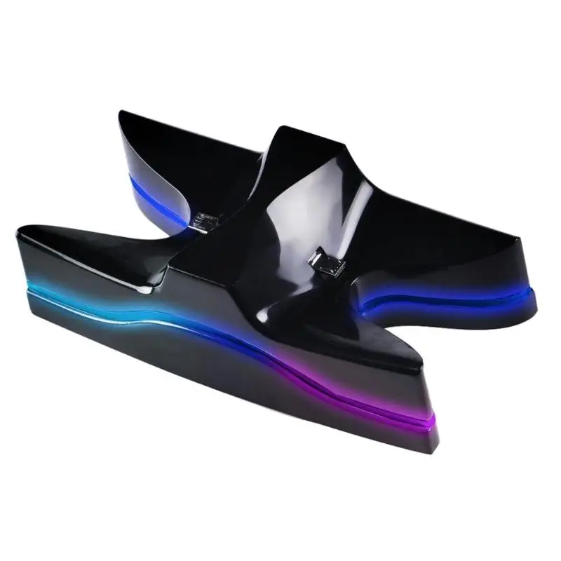 Для PS4 контроллер Красочный светодиодный Зарядное устройство Подставка DC 5V двумя