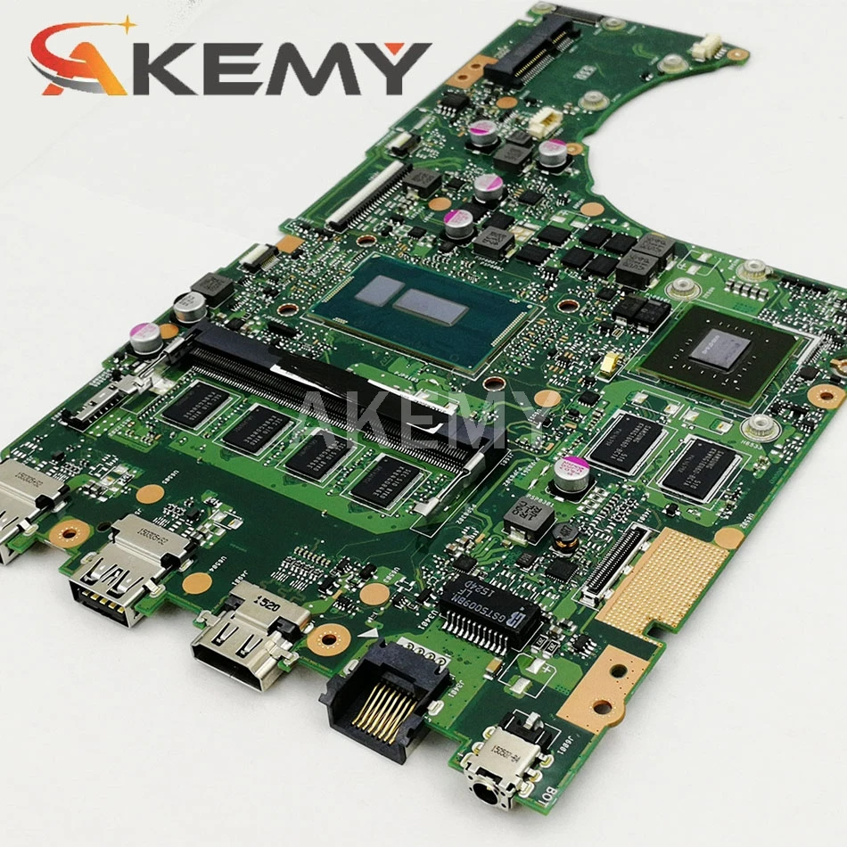 

Akemy K401LB Motherboard For Asus K401L K401LB K401LX Laptop Mainboard Mainboard Test OK GT940M/2G I5-5200U 4GB RAM