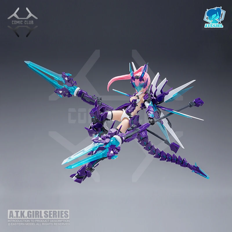 Фото COMIC CLUB В НАЛИЧИИ 1/12 Frame Arms A.T.K Girl DIVINE BEASTS-QINGLONG by E-model Assembly Action Robot Toys Рисунок №1